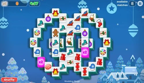 Mahjongg Candy Cane 🕹️ Play on CrazyGames
