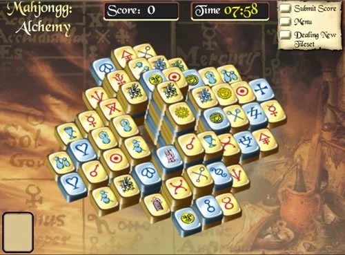 Mahjongg Alchemy  Play Mahjongg Alchemy full screen online for free